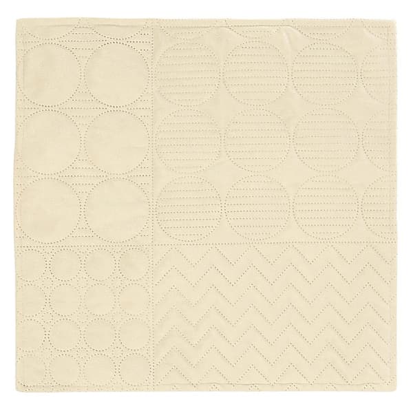 ELEGANT/creme/40x40 pudebetræk