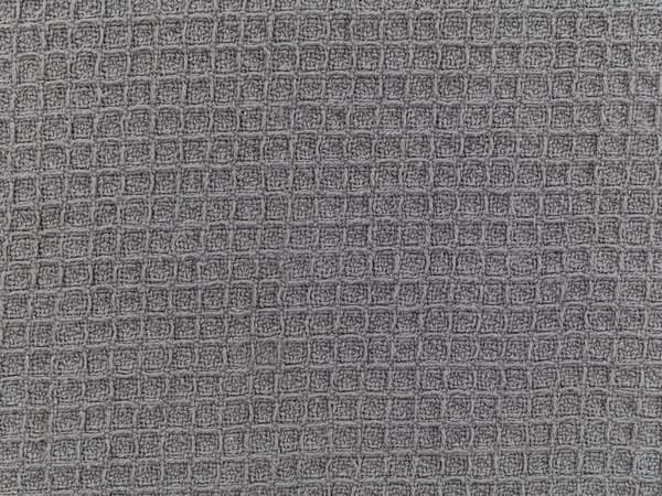 Plaid Mørkegrå Bomuld 220 x 240 cm Blød Hyggetæppe til Sofa Moderne Varm Bomuldstæppe Design Skandinavisk Senge Plaid