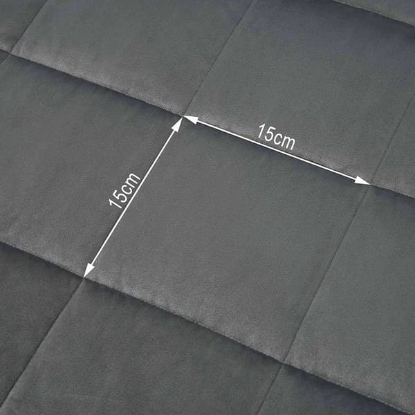 Rootz Tyngdfilt - Komfortfilt - Ångestskyddsfilt - Förbättrar sömnkvaliteten - Minskar stress - Slitstarkt material - 150 cm x 200 cm & 200 cm x 230 c