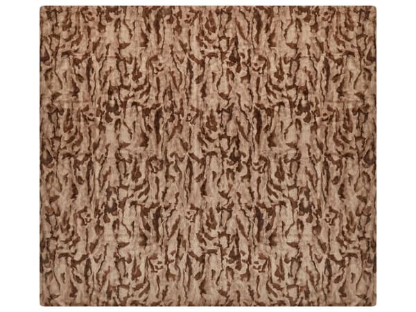 Torkkupeitto ruskea keinoturkis 200 x 220 cm pörröinen suorakulmio moderni perinteinen tyyli