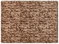 Miniatyrbillede 4 af 6: Sengetæppe brun kunstig pels 150 x 220 cm fluffy rektangulær tæppe moderne traditionel stil