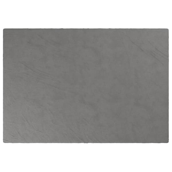 vidaXL Tyngdtäcke med påslakan grå 137x200 cm 6 kg tyg -  Filtar