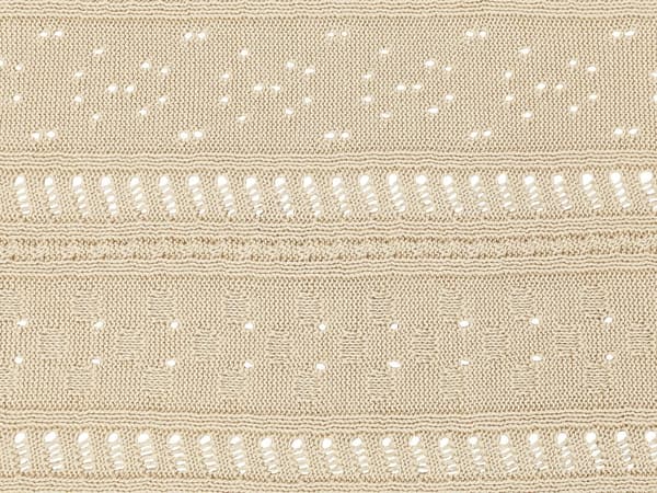 Sengetæppe Beige Bomuld 150 x 200 cm Dekorativt sengetøj Klassisk design Soveværelse