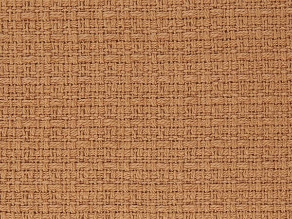 Sengetæppe brun bomuld 220 x 240 cm maskinvaskbart med frynser rektangulær traditionel stil