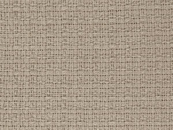 Sengetæppe taupe bomuld 200 x 220 cm maskinvaskbart med frynser rektangulær traditionel stil