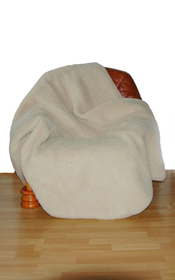 K Lämmittävät vuodevaatteet tuotteet Villapeitto 155x200 Australian merino 600g capucino