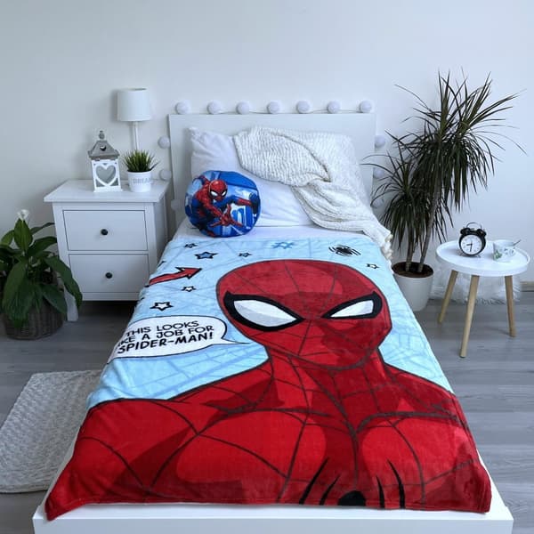 Mikrokuituliina 100x150 Spider-man sininen punainen JF23