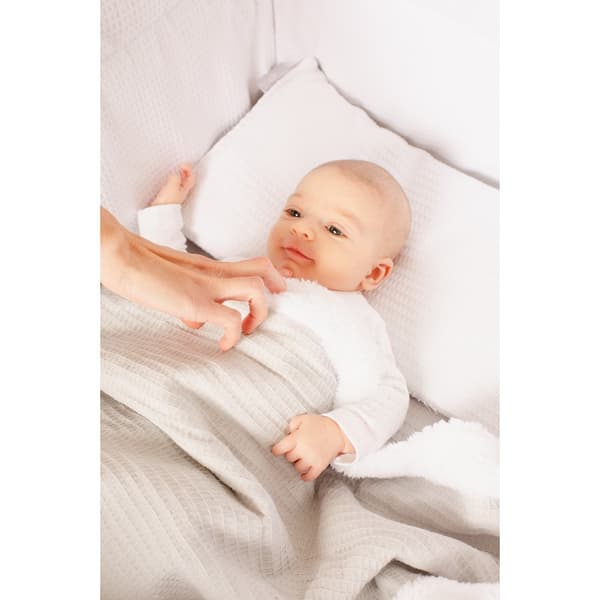Lasten peitto 80x110 vohveli beige mikrokuitu