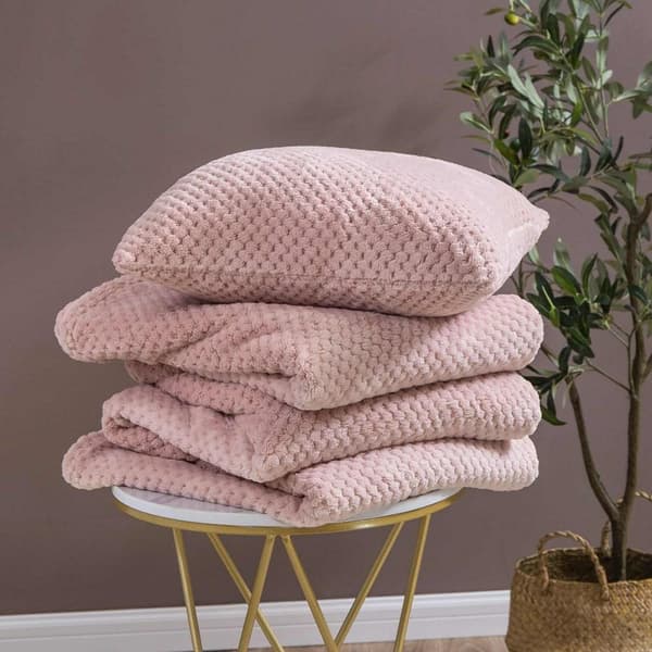 Mikrofiberfilt 150x200 Monte puderrosa