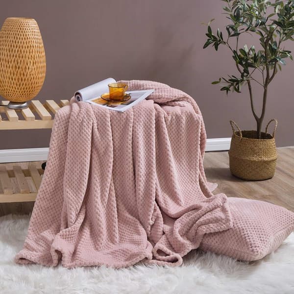 Mikrofiberfilt 150x200 Monte puderrosa