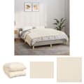 Pikkukuva 1 / 7: The Living Store Painopeitto vaalea kerma 140x200 cm 6 kg kangas -  Viltit