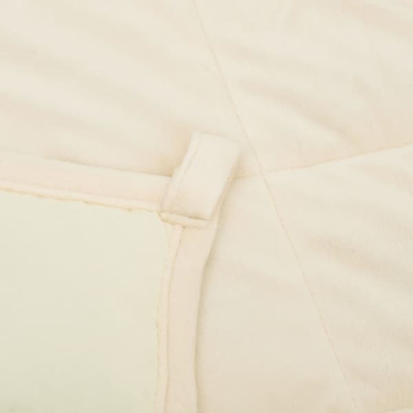 Painopeitto vaalea kerma 220x235 cm 15 kg kangas - Painopeitto - Painohuopa - Home & Living