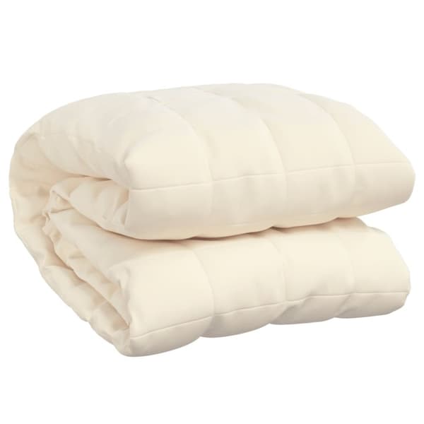 Painopeitto vaalea kerma 220x230 cm 15 kg kangas - Painopeitto - Painohuopa - Home & Living