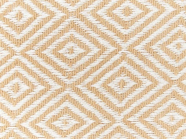 Beige bomuldssengetæppe 200 x 220 cm med kvaster stue soveværelse tekstiler soveværelse
