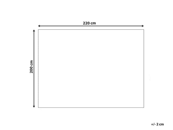 Taupe bomuldssengetæppe 200 x 220 cm med vaffelstruktur stue soveværelse tekstiler