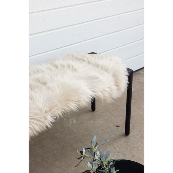 Katy skind imiteret 180x55cm beige.