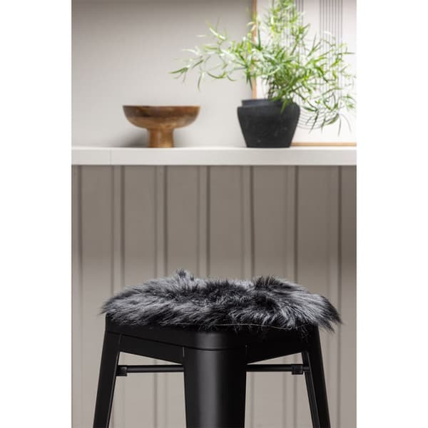 Katy skinn Ø34cm svart.
