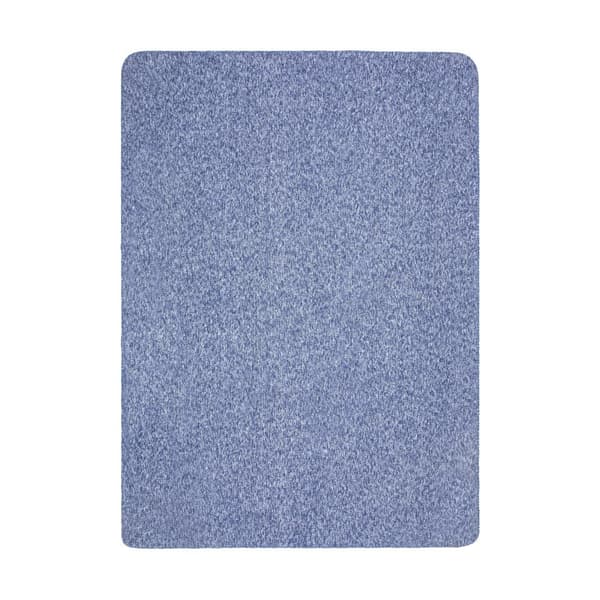 Mountain Warehouse Double Fleece Melange Blanket Navy One Size