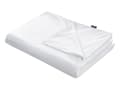 Miniatyrbillede 1 af 7: Tyngdetæppe Betræk Hvid Polyester 100 x 150 cm Overtræk til Vægttæppe Blød Design til Soveværelse Sengetæppe Vægt Tæppe Cover