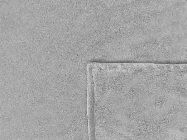 Tyngdetæppe Betræk Grå Polyester 150 x 200 cm Overtræk til Vægttæppe Blød Design til Soveværelse Sengetæppe Vægt Tæppe Cover