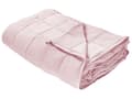 Miniatyrbillede 1 af 7: Tyngdedyne Lyserød Microfiber 9 kg 150 x 200 cm Vægtdyne til Voksne Quiltet Dynetæppe Design Dyne med Glasperler