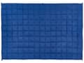 Pikkukuva 5 / 7: Painopeitto laivastonsininen polyesterikangas lasihelmitäyte suorakulmainen 100 x 150 cm 4kg tikattu