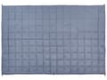 Pikkukuva 5 / 7: Painopeitto sininen polyesterikangas lasihelmitäyte suorakulmainen 100 x 150 cm 4 kg tikattu