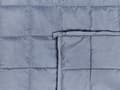 Pikkukuva 6 / 7: Painopeitto sininen polyesterikangas lasihelmitäyte suorakulmainen 135 x 200 cm 8 kg tikattu