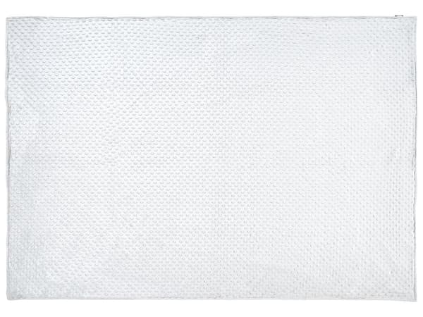 Painopeiton päällinen valkoinen polyesterikangas 120 x 180 cm pilkut moderni tyyli
