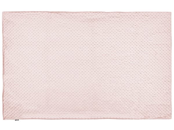 Painopeiton päällinen vaaleanpunainen polyesterikangas 100 x 150 cm pilkut moderni tyyli