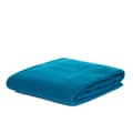 Miniatyrbillede 2 af 5: Tæppe | KALA | fleece turkis | 130x170 | 878423