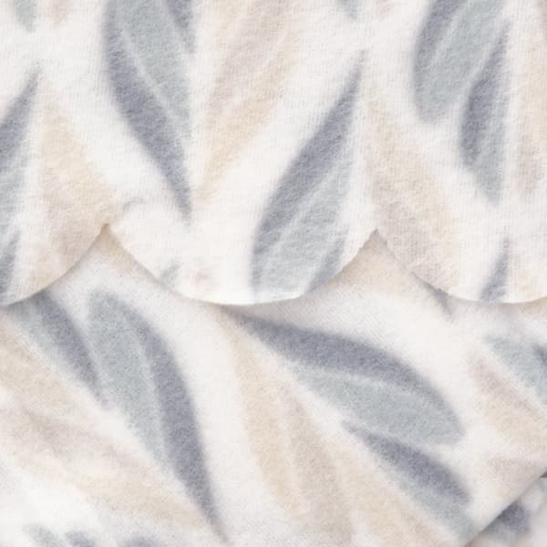 Tæppe | KALA | fleece med et delikat mønster | 130x170 | 878430