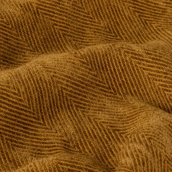 Yard Harri Herringbone Fringe Throw