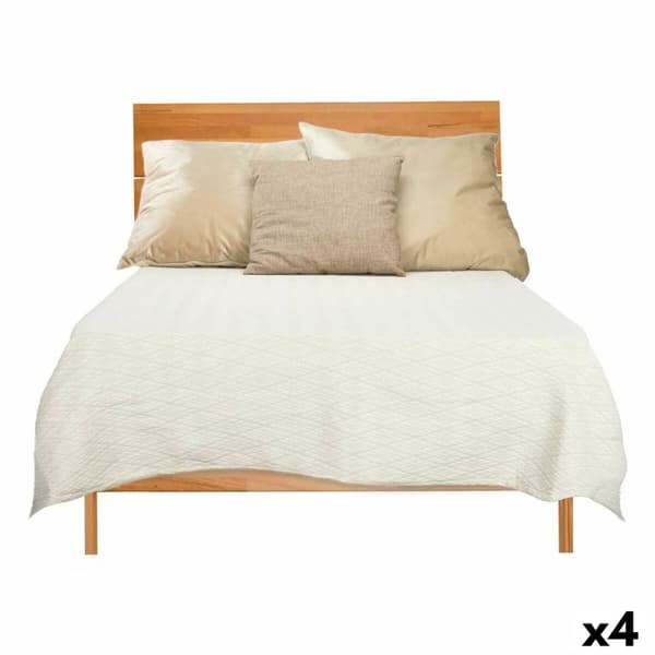 Sängöverdrag 240 x 260 cm Romb Beige (4 antal)