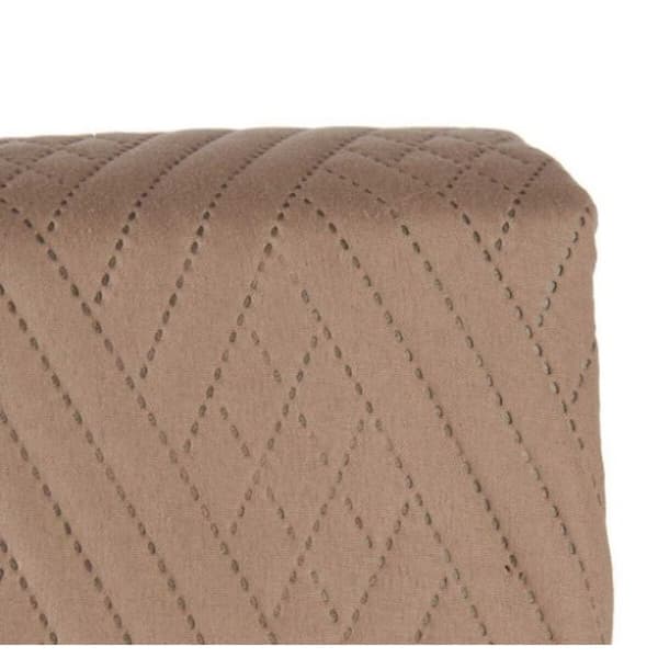 Sengetæppe med to sider 240 x 260 cm Grøn Beige (6 enheder)