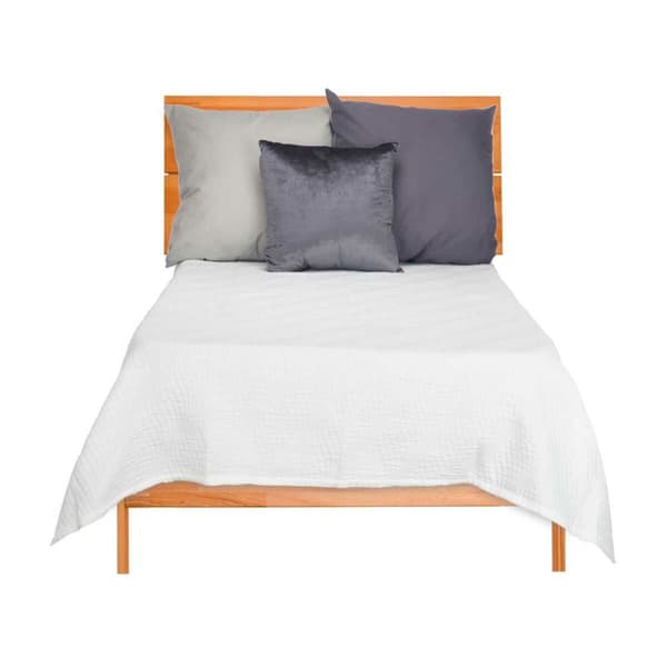 Sengeteppe (dyne) 180 x 260 cm Hvit (4 enheter)