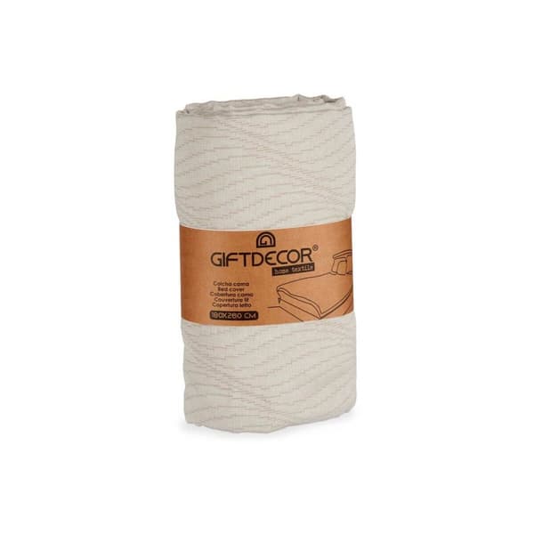 Sengeteppe (dyne) 180 x 260 cm Beige (4 enheter)