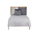 Miniatyrbilde 2 av 4: Sengeteppe (dyne) 180 x 260 cm Rombe Grå (4 enheter)