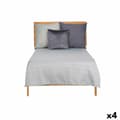 Miniatyrbilde 1 av 4: Sengeteppe (dyne) 180 x 260 cm Rombe Grå (4 enheter)
