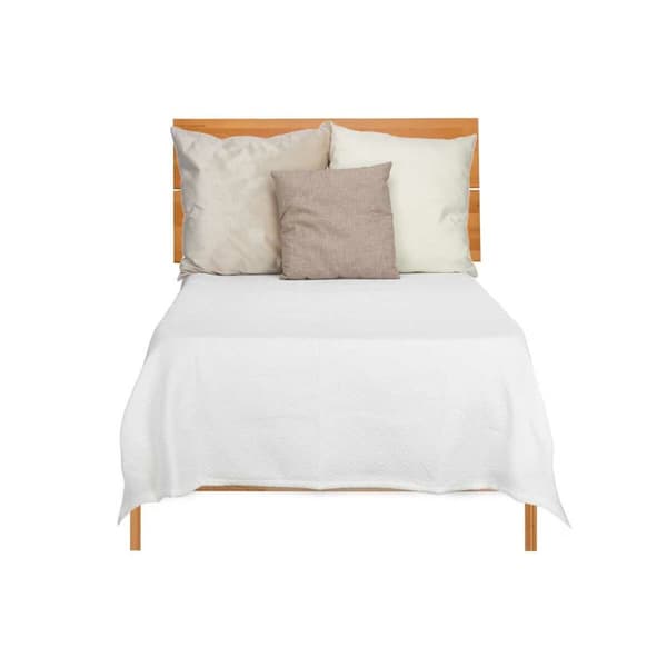 Sengeteppe (dyne) 180 x 260 cm Geometrisk Hvit (4 enheter)