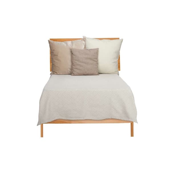 Sengeteppe (dyne) Geometrisk 180 x 260 cm Beige (4 enheter)