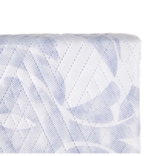 Vendbart sengeteppe 180 x 260 cm Hvit Lilla (6 enheter)