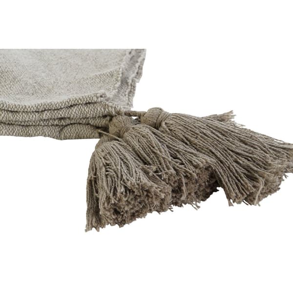 Sengelaken DKD Home Decor Hvit Grønn Beige Mørkegrønn 130 x 170 x 0,5 cm (2 enheter)