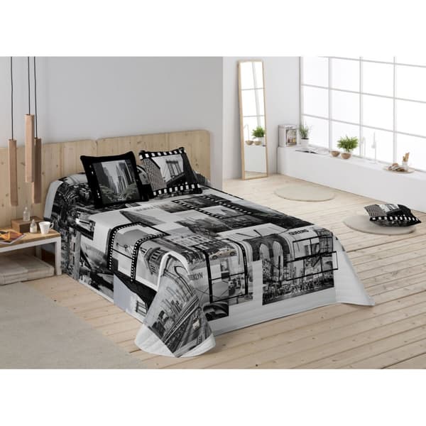 Sengeteppe (dyne) Naturals DOWNTOWN 270 x 260 cm