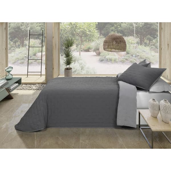 Sengeteppe (dyne) Pierre Cardin LORENA Antrasitt Seng 105 (2 Deler)