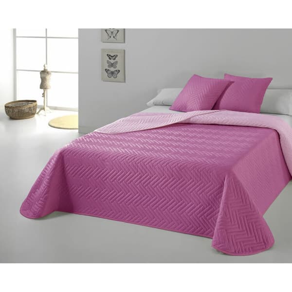 Vuodepeite (viltti) Hosteline VEGAS Fuksia Sänky 180 (3 Kappaletta)