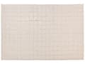 Miniatyrbild 5 av 7: Tyngdtäcke Beige Polyestertyg Fyllning av glaspärlor Rektangulär 135 x 200 cm 8kg 17.64lb Quiltad