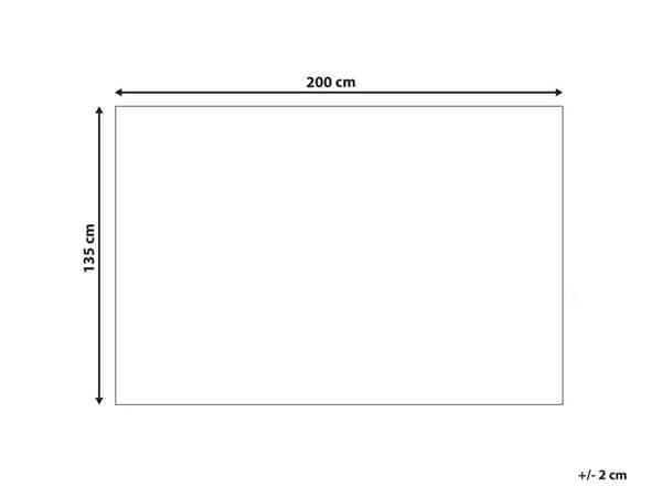 Tyngdtäcke Vit Polyestertyg 135 x 200 cm Prickigt Mönster Modern Design Sovrumstextil