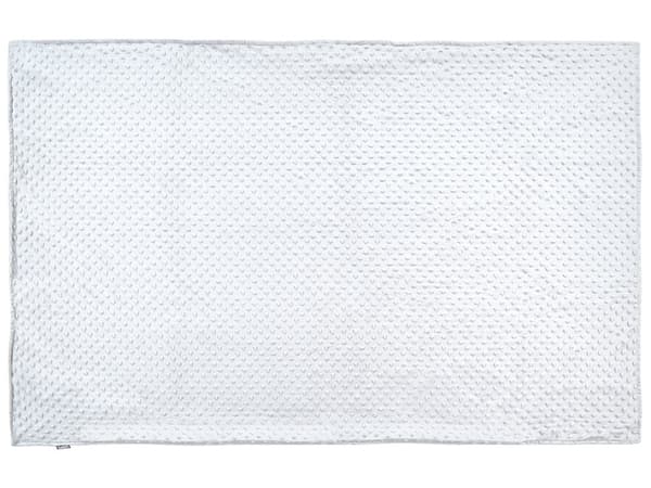Tyngdtäcke Vit Polyestertyg 100 x 150 cm Prickigt Mönster Modern Design Sovrumstextil