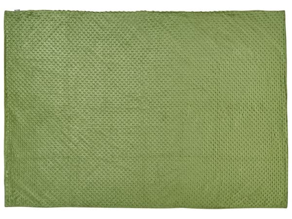 Tyngdtäcke Grön Polyestertyg 120 x 180 cm Prickigt Mönster Modern Design Sovrumstextil